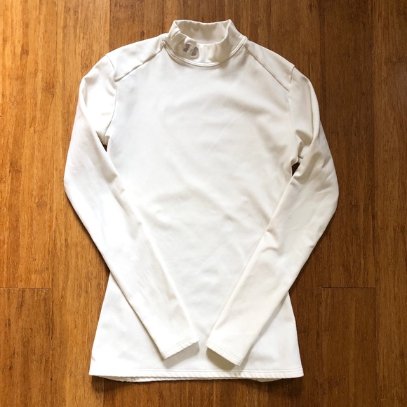 under armour coldgear white long sleeve